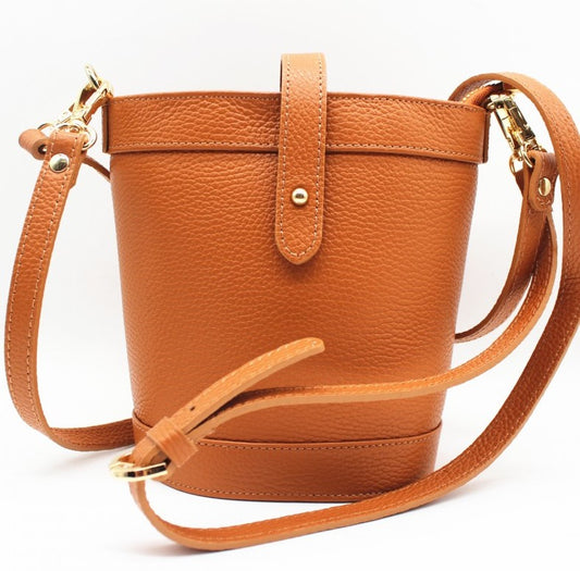 Azahar Bucket Bag Caramel