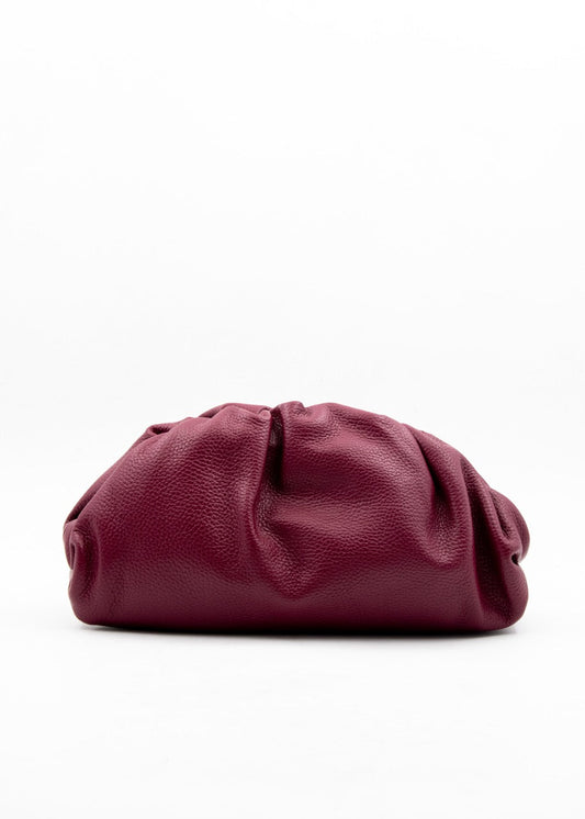 Iris Pouch Bag Burdeos