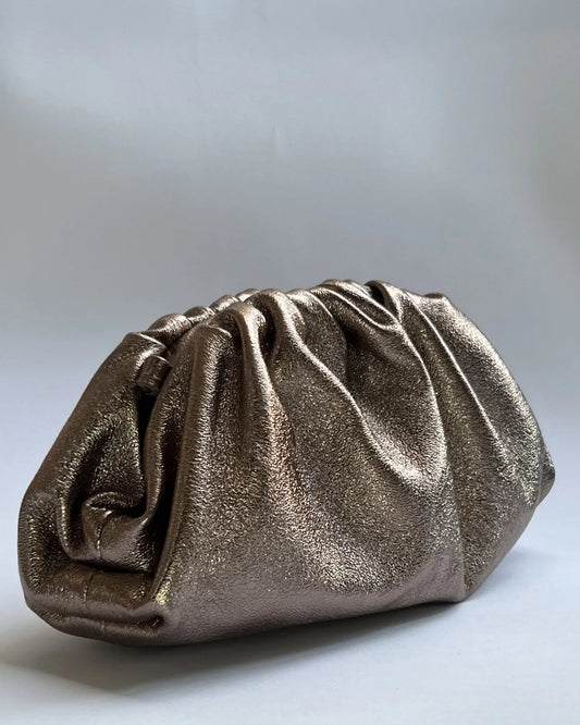 Iris Pouch  Bag Bronce