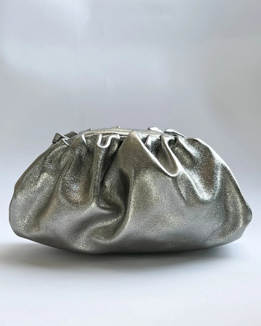 Iris Pouch Bag Silver