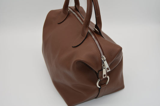 Rose Maxi Shopper Bag Coñac